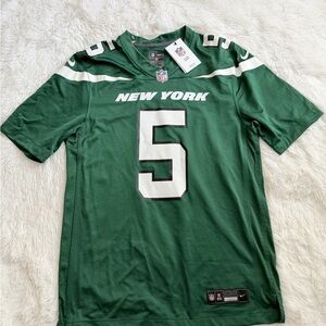 NFL Green New York Jersey #5